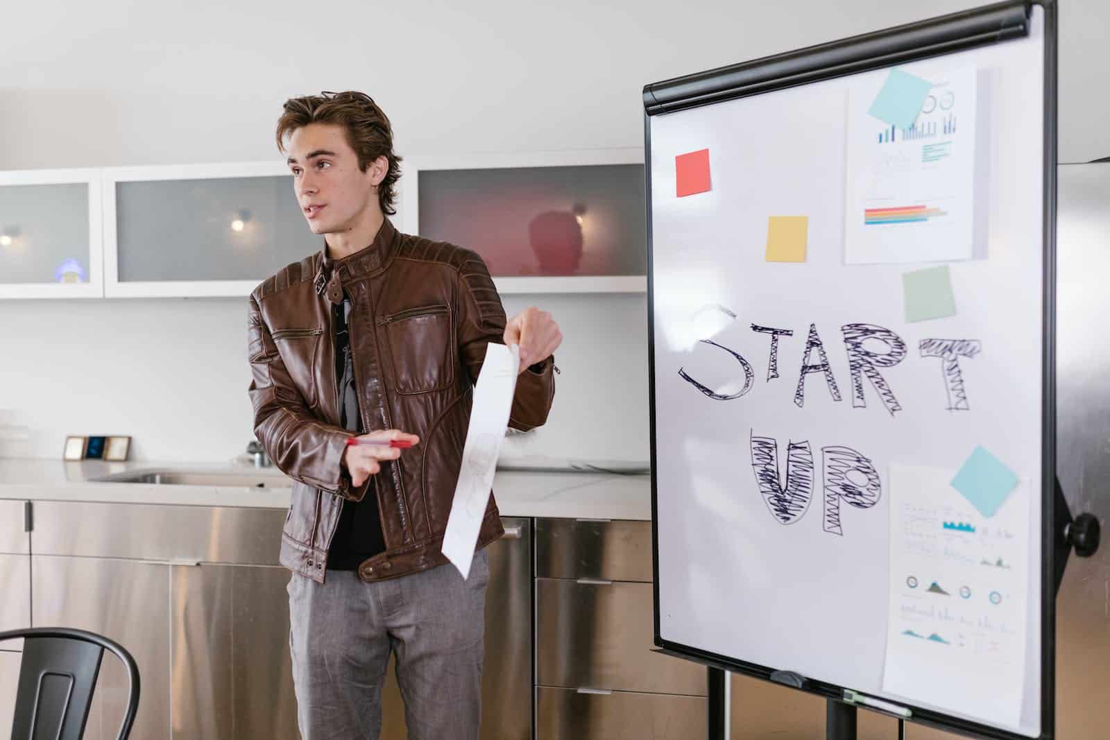 Startup Pitching. Blaze Business & Legal.