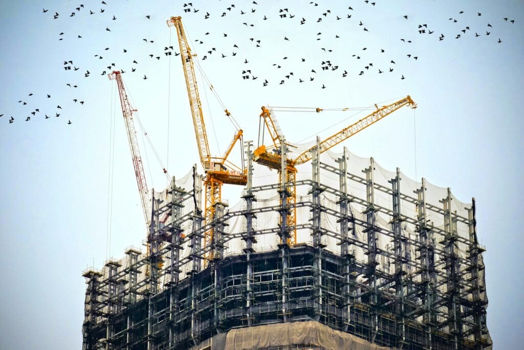 Business Growth Strategist – The Expert Approach to Growing Your Company 7 Cranes on top of building. AS2124 construction contract. Construct Only. AS2124-1992. Business Growth Strategist
