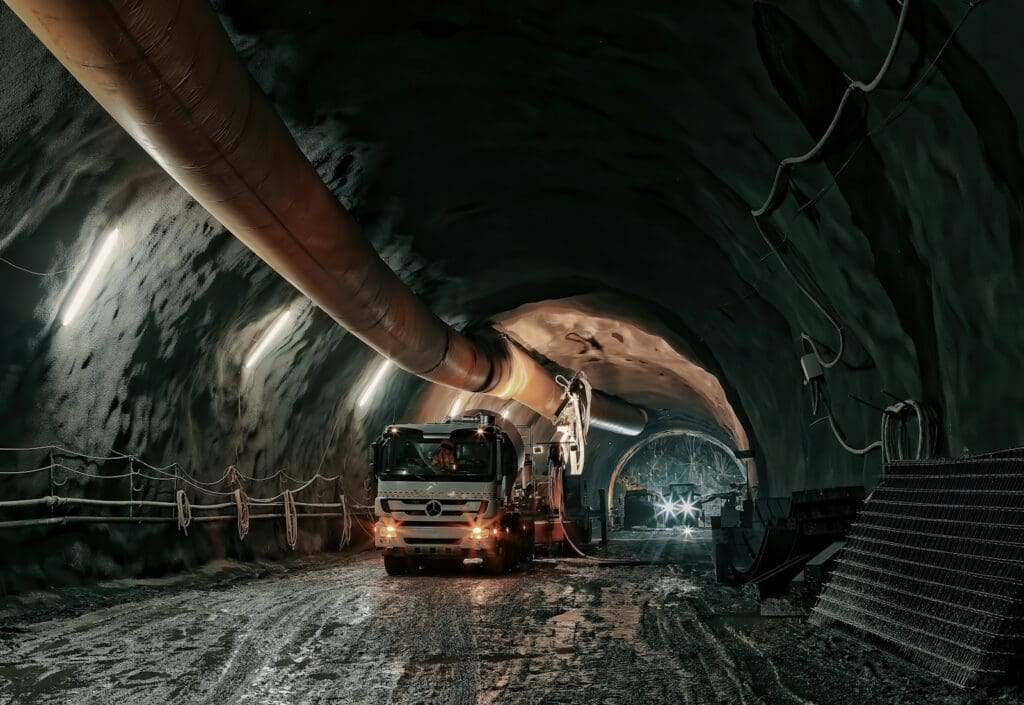 How to Review a Construction Contract 6 Earthmoving equipment in an excavated tunnel. How to review a construction contract. How to review a building contract.