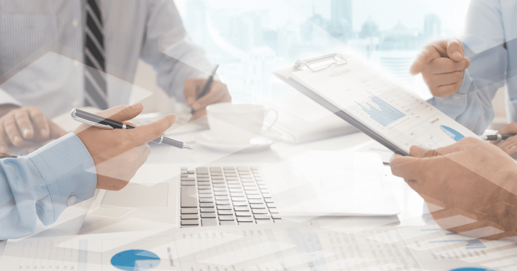 Business meeting. Business advice. Business services.