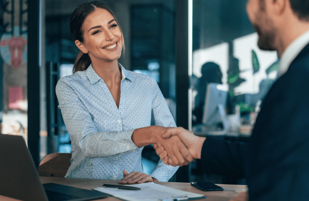 Leveraging Business Advice for Growth and Success (Our 10-point Roadmap in 2025) 13 Businessman and Business Advisor shaking hands after business meeting. Business Advice