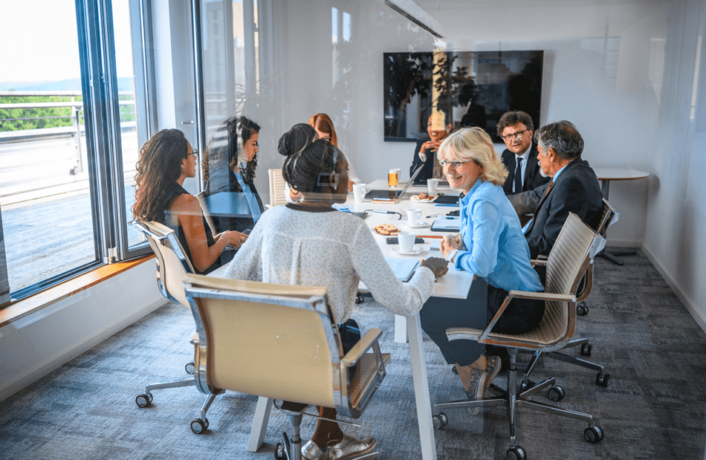How our Contract Review Lawyer can save you money 10 A team business meeting in a conference room. Business Advice. Contract Review Lawyer