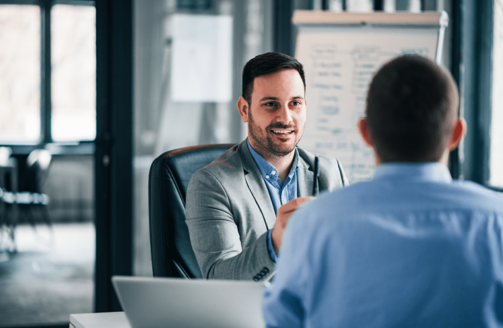Leveraging Business Advice for Growth and Success (Our 10-point Roadmap in 2025) 8 Business advisor giving recommendations to his client. Business Advice