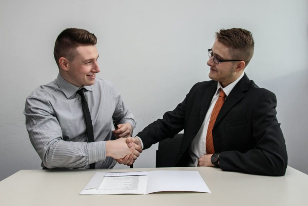 What is Contract Review? 3 Two businessmen entering into a contract. What is Contract Review?