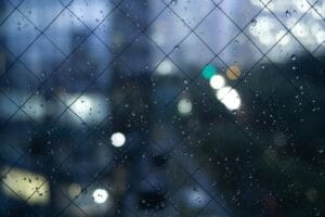 Rain on a construction site. Extensions of Time and EOTs.