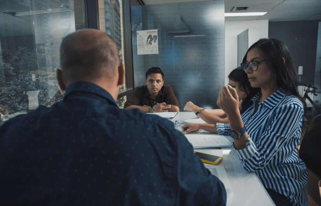 Discover Expert Management Consulting and Strategy Consulting 10 Business team members discussing business strategy. Management Consulting and Strategy Consulting