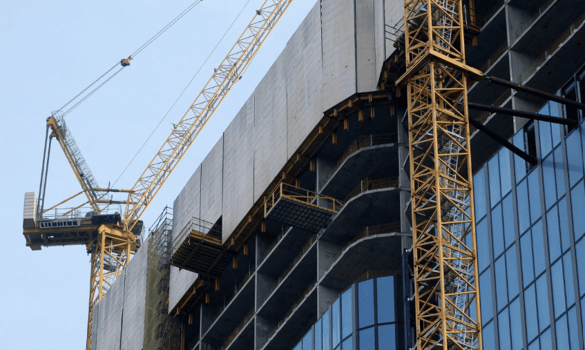 Construction crane, representing the Australian construction cost crisis