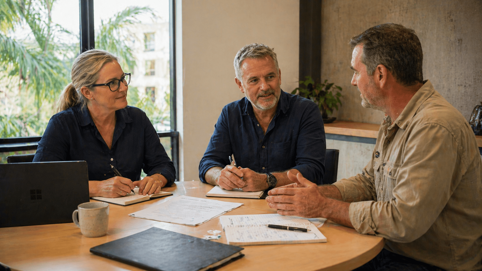 Strategy Session for Management Consulting with a Construction Business owner in Brisbane