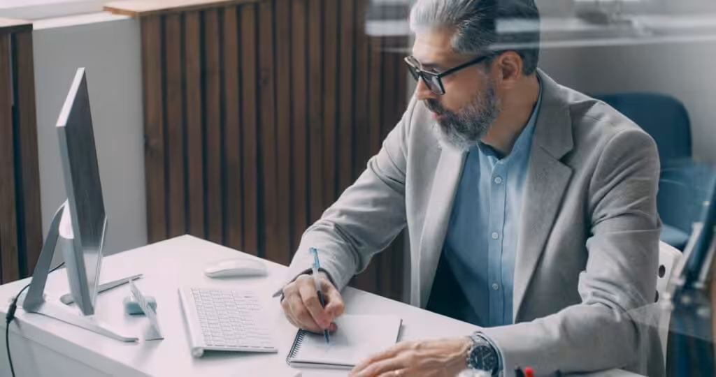 Business owner worrying about financial issues and the financial red flags in his business