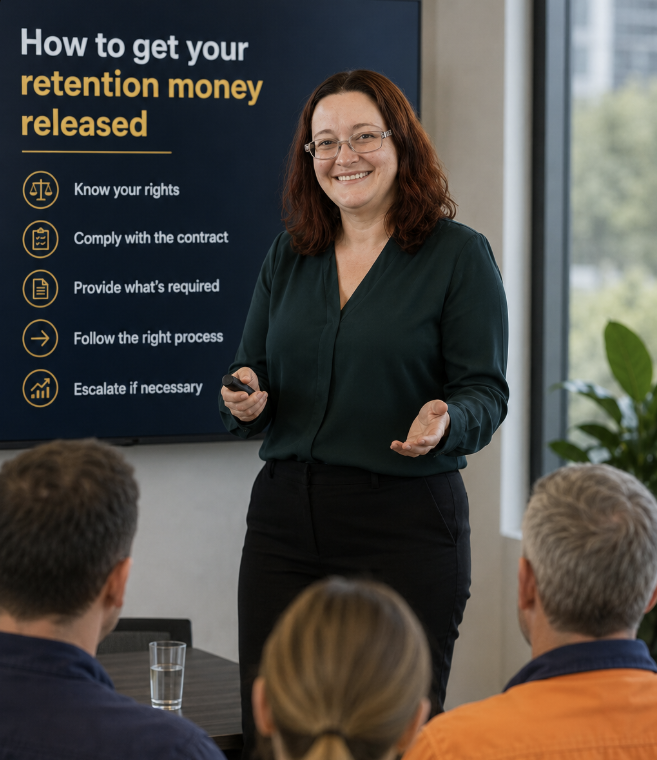 How to get retention money released - Blaze Business & Legal