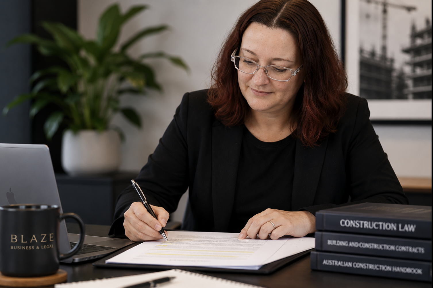Rachelle Hare - Drafting Construction Contracts - Blaze Business & Legal