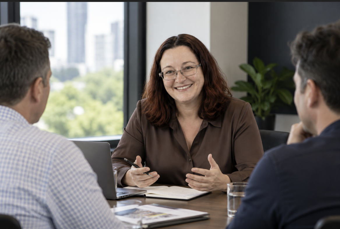 Rachelle Hare providing Construction Law and Commercial Law advice and Legal Services to clients at Blaze Business & Legal