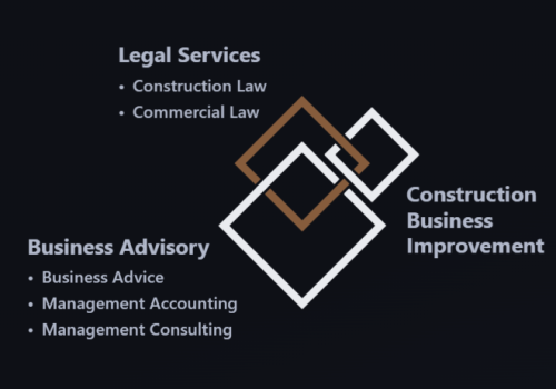 Business Advisory, Construction Business Improvement, Legal Services (Construction Law and Commercial Law)
