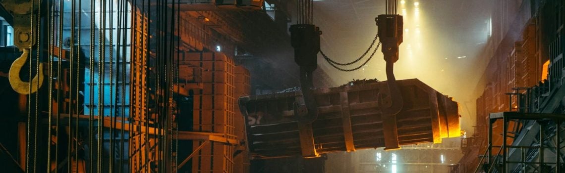 Inside of a factory. How to boost operational efficiency in construction.