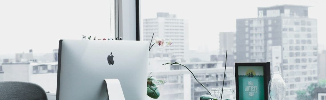 Businessperson's desk. Blaze Business & Legal